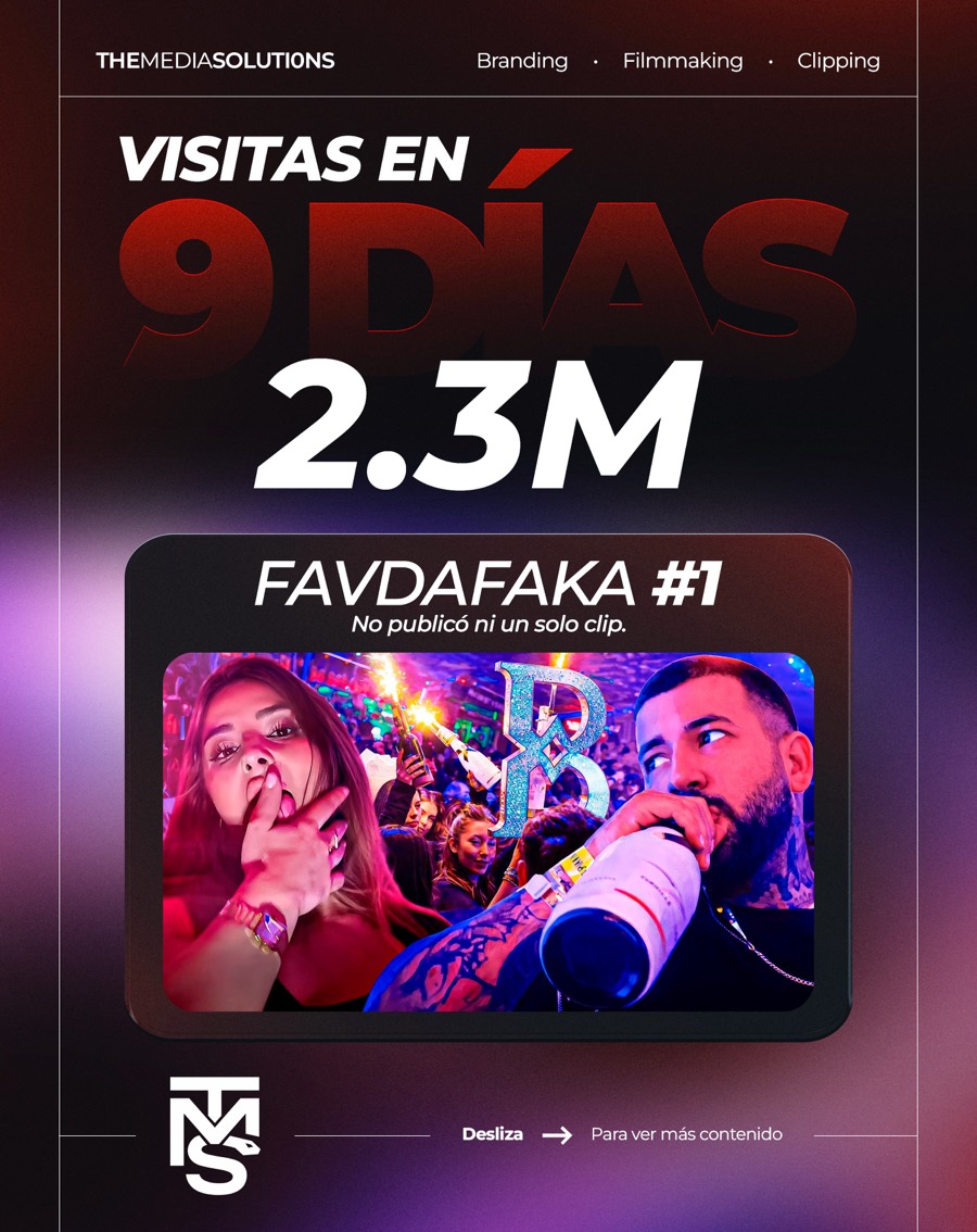 Favdafaka: 2.3M views in 9 days with clipping